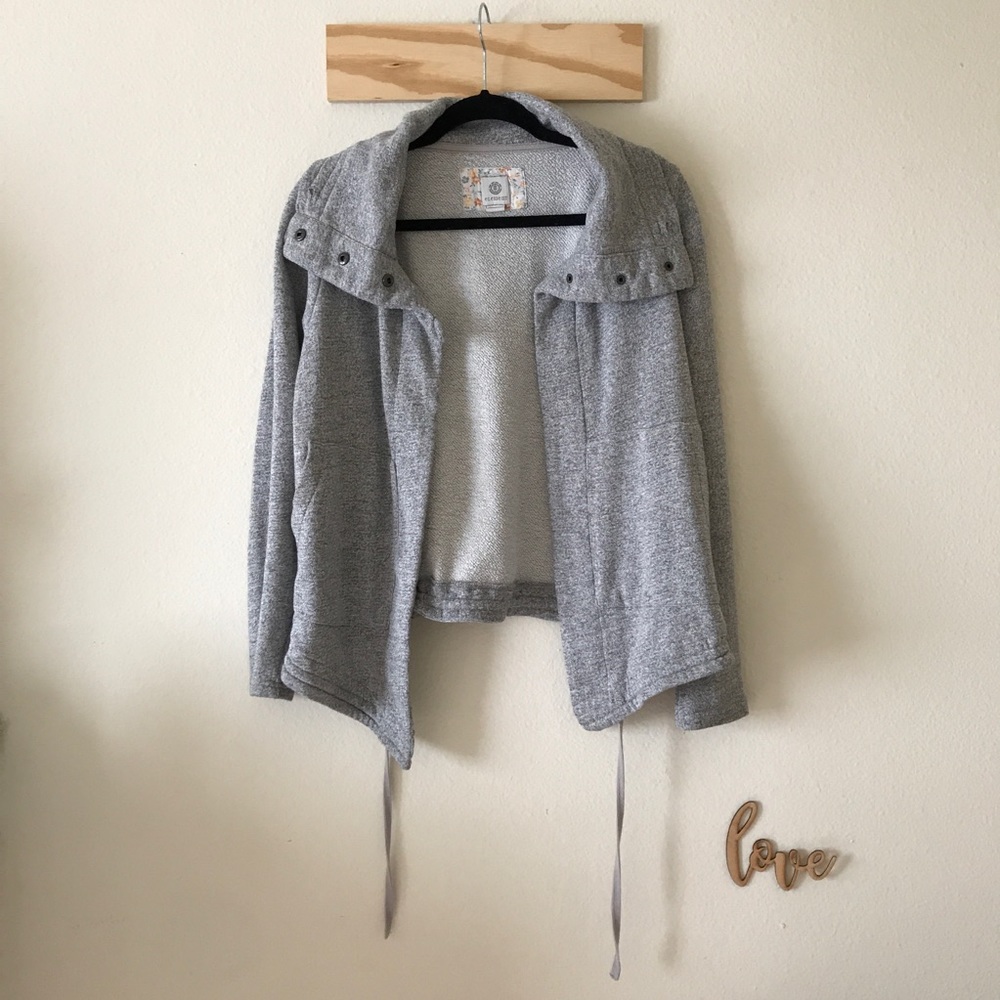 Element Heather Gray Jacket - image 1